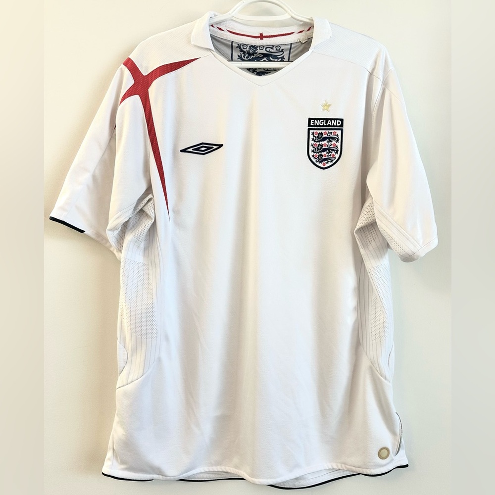England 2006 Home Soccer Jersey